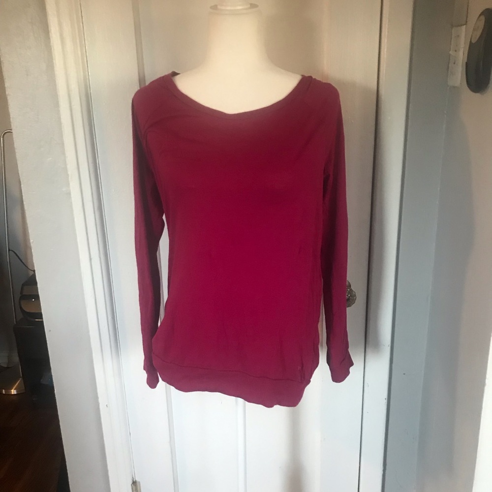PINK Victoria’s Secret magenta blouse